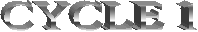 CYCLE 1